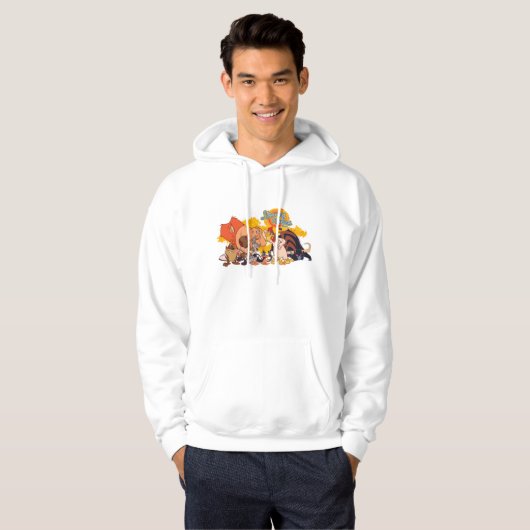 LOONEY TUNES™ Show Cast & Logo Hoodie (Vorne ganz)