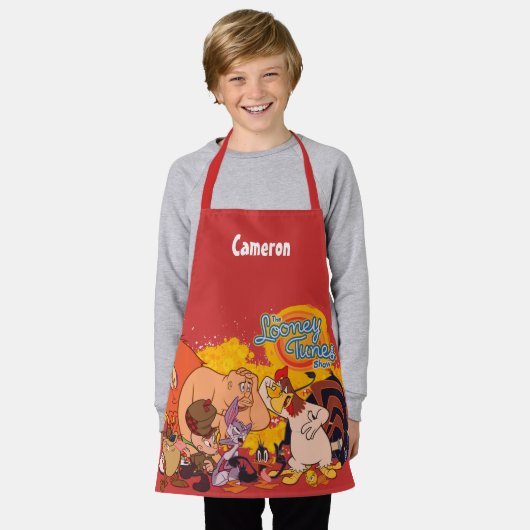 LOONEY TUNES™ Show Cast & Logo Schürze (Getragen)
