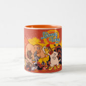 Looney Tunes Show Cast & Logo Zweifarbige Tasse (Mittel)