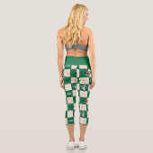 LOONEY TUNES™ Soccer Grid Pattern Capri Leggings (Rückseite)