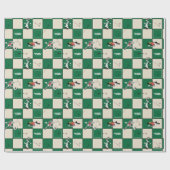 LOONEY TUNES™ Soccer Grid Pattern Geschenkpapier (Flach)