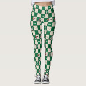 LOONEY TUNES™ Soccer Grid Pattern Leggings (Vorderseite)