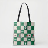 LOONEY TUNES™ Soccer Grid Pattern Tasche (Vorderseite)