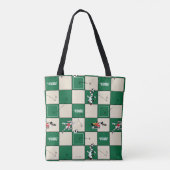 LOONEY TUNES™ Soccer Grid Pattern Tasche (Rückseite)