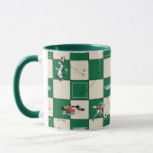 LOONEY TUNES™ Soccer Grid Pattern Tasse (Links)