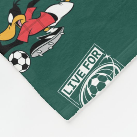 LOONEY TUNES™ Soccer Playbook Pattern Fleecedecke (Ecke)
