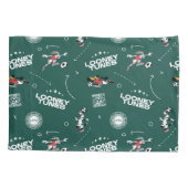 LOONEY TUNES™ Soccer Playbook Pattern Kissenbezug (Rückseite)