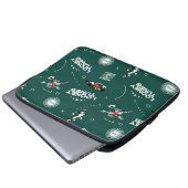 LOONEY TUNES™ Soccer Playbook Pattern Laptopschutzhülle (Vorne Knopf)
