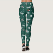LOONEY TUNES™ Soccer Playbook Pattern Leggings (Rückseite)