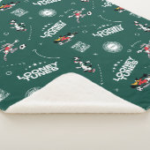 LOONEY TUNES™ Soccer Playbook Pattern Sherpadecke (3/4)