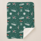LOONEY TUNES™ Soccer Playbook Pattern Sherpadecke (Vorderseite)