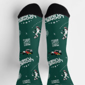 LOONEY TUNES™ Soccer Playbook Pattern Socken (Oben)