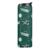 LOONEY TUNES™ Soccer Playbook Pattern Thermosbecher (Nach links gedreht)