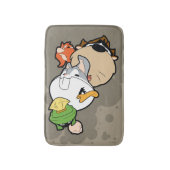 LOONEY TUNES™ Stilisierte Big Heads Badematte (Vorderseite Vertikal)