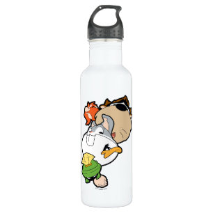 LOONEY TUNES™ Stilisierte Big Heads Edelstahlflasche