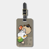 LOONEY TUNES™ Stilisierte Big Heads Gepäckanhänger (Vorderseite vertikal)