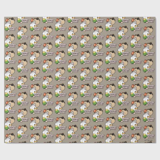 LOONEY TUNES™ Stilisierte Big Heads Geschenkpapier (Flach)