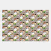 LOONEY TUNES™ Stilisierte Big Heads Geschenkpapier Set (Vorderseite 2)