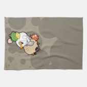 LOONEY TUNES™ Stilisierte Big Heads Geschirrtuch (Horizontal)