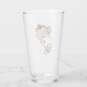 LOONEY TUNES™ Stilisierte Big Heads Glas (Rückseite)