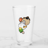 LOONEY TUNES™ Stilisierte Big Heads Glas (Vorderseite)