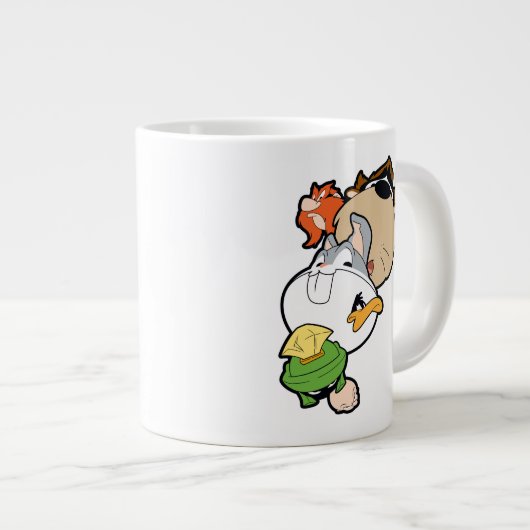 LOONEY TUNES™ Stilisierte Big Heads Jumbo-Tasse (Vorderseite Rechts)