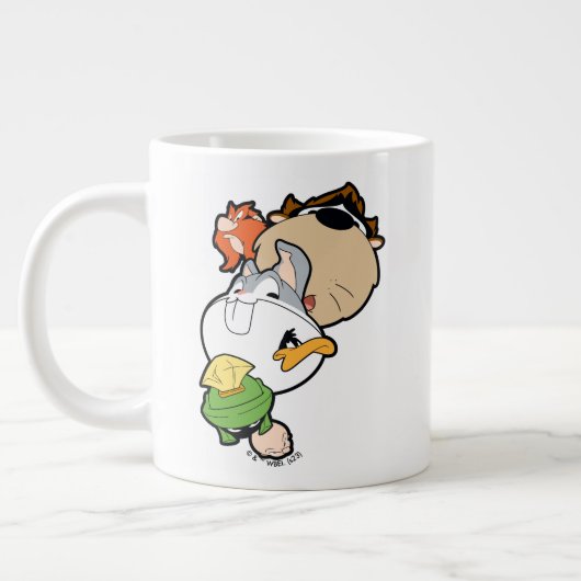 LOONEY TUNES™ Stilisierte Big Heads Jumbo-Tasse (Links)