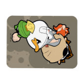 LOONEY TUNES™ Stilisierte Big Heads Magnet (Horizontal)