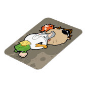 LOONEY TUNES™ Stilisierte Big Heads Magnet (Linke Seite)