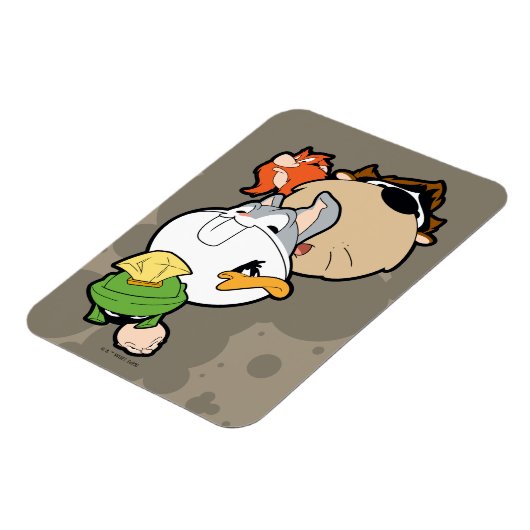 LOONEY TUNES™ Stilisierte Big Heads Magnet (Linke Seite)