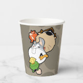 LOONEY TUNES™ Stilisierte Big Heads Pappbecher (Rückseite)