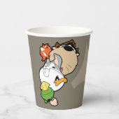 LOONEY TUNES™ Stilisierte Big Heads Pappbecher (Vorderseite)
