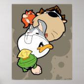 LOONEY TUNES™ Stilisierte Big Heads Poster (Vorne)