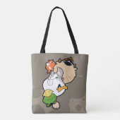 LOONEY TUNES™ Stilisierte Big Heads Tasche (Rückseite)