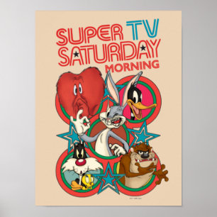 LOONEY TUNES™   Super TV Saturday Morning Poster