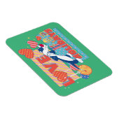 LOONEY TUNES™ | SYLVESTER™ & TWEETY™Liebe Urlaub Magnet (Rechte Seite)