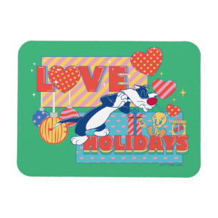 LOONEY TUNES™ SYLVESTER™ & TWEETY™Liebe Urlaub Magnet