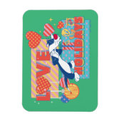 LOONEY TUNES™ | SYLVESTER™ & TWEETY™Liebe Urlaub Magnet (Vertikal)