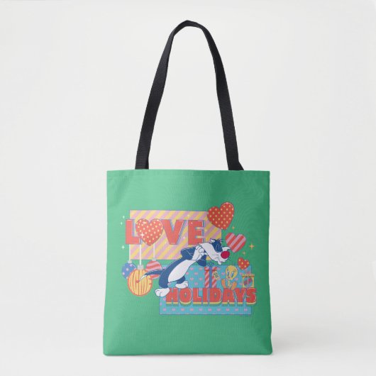 LOONEY TUNES™ | SYLVESTER™ & TWEETY™Liebe Urlaub Tasche (Vorderseite)