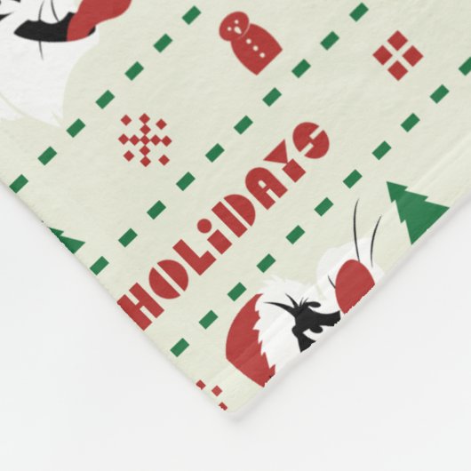 LOONEY TUNES™ SYLVESTER™ & TWEETY™ Urlaubsmuster Fleecedecke (Ecke)