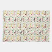 LOONEY TUNES™ SYLVESTER™ & TWEETY™ Urlaubsmuster Geschirrtuch (Horizontal)