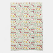 LOONEY TUNES™ SYLVESTER™ & TWEETY™ Urlaubsmuster Geschirrtuch (Vertikal)