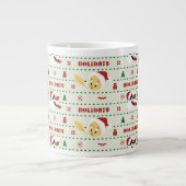 LOONEY TUNES™ SYLVESTER™ & TWEETY™ Urlaubsmuster Jumbo-Tasse (Vorderseite)