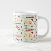 LOONEY TUNES™ SYLVESTER™ & TWEETY™ Urlaubsmuster Jumbo-Tasse (Rechts)