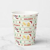 LOONEY TUNES™ SYLVESTER™ & TWEETY™ Urlaubsmuster Pappbecher (Links)