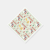 LOONEY TUNES™ SYLVESTER™ & TWEETY™ Urlaubsmuster Serviette (Ecke)