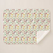 LOONEY TUNES™ SYLVESTER™ & TWEETY™ Urlaubsmuster Sherpadecke (Vorderseite (Horizontal))