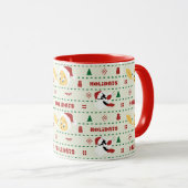 LOONEY TUNES™ SYLVESTER™ & TWEETY™ Urlaubsmuster Tasse (VorderseiteRechts)