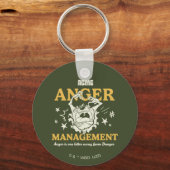 LOONEY TUNES™ |TAZ™ ACME Anger Management Schlüsselanhänger (Vorderseite)