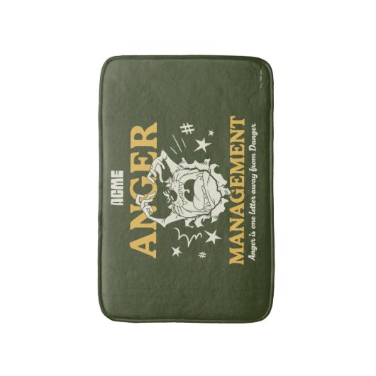 LOONEY TUNES™ |TAZ™ ACME Anrufermanagement Badematte (Vorderseite Vertikal)